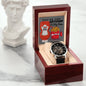 Custom birthday gift for husband, funny custom gift, custom birthday gift for men, gift for men watch, openwork watch,