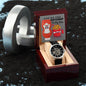 Custom birthday gift for husband, funny custom gift, custom birthday gift for men, gift for men watch, openwork watch,