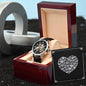 Anniversary Gift For Husband Openwork Watch
