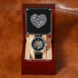 Anniversary Gift For Husband Openwork Watch