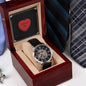 Gift For Boyfriend Openwork Watch