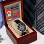 Custom birthday gift for husband, funny custom gift, custom birthday gift for men, gift for men watch, openwork watch,