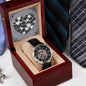 Custom Gift for Men Openwork Watch