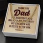 Custom Cuban Link Chain for Dad - Great Gift For Birthday, Christmas And Other Special Events - Giftsmojo
