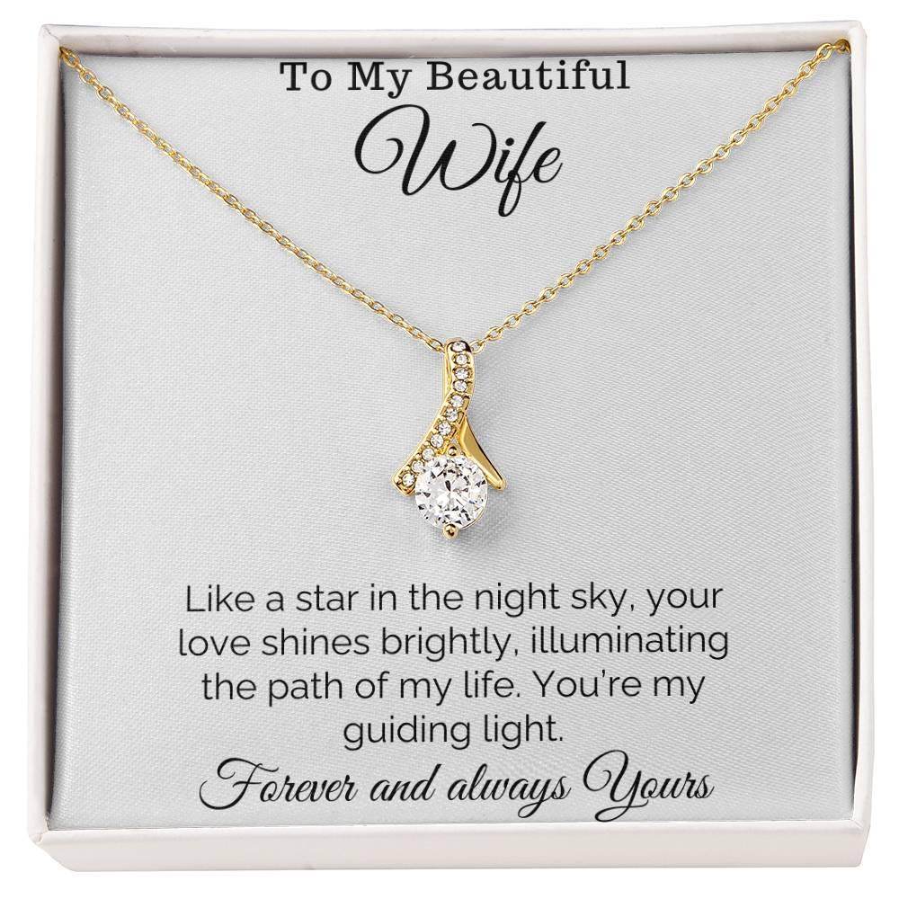 Custom Jewelry Gift Box To my Wife Anniversary Valentine Birthday Gift - Alluring Beauty - Giftsmojo