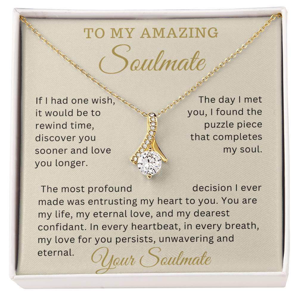 Gift To My Amazing Soulmate - Birthday Anniversary Valentine - Giftsmojo