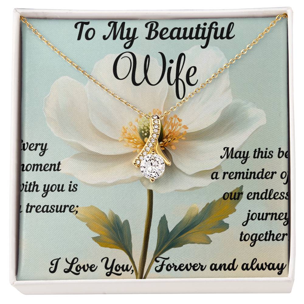 Custom gift Wife,Necklace gift for wife, wife birthday gift, jewelry gift wife, Wife gift, Gift for women, wife birthday gift, anniversary gift, Romantic gift wife, soulmate gift, Valentine’s day gift, necklace gift, wife pendent gift,