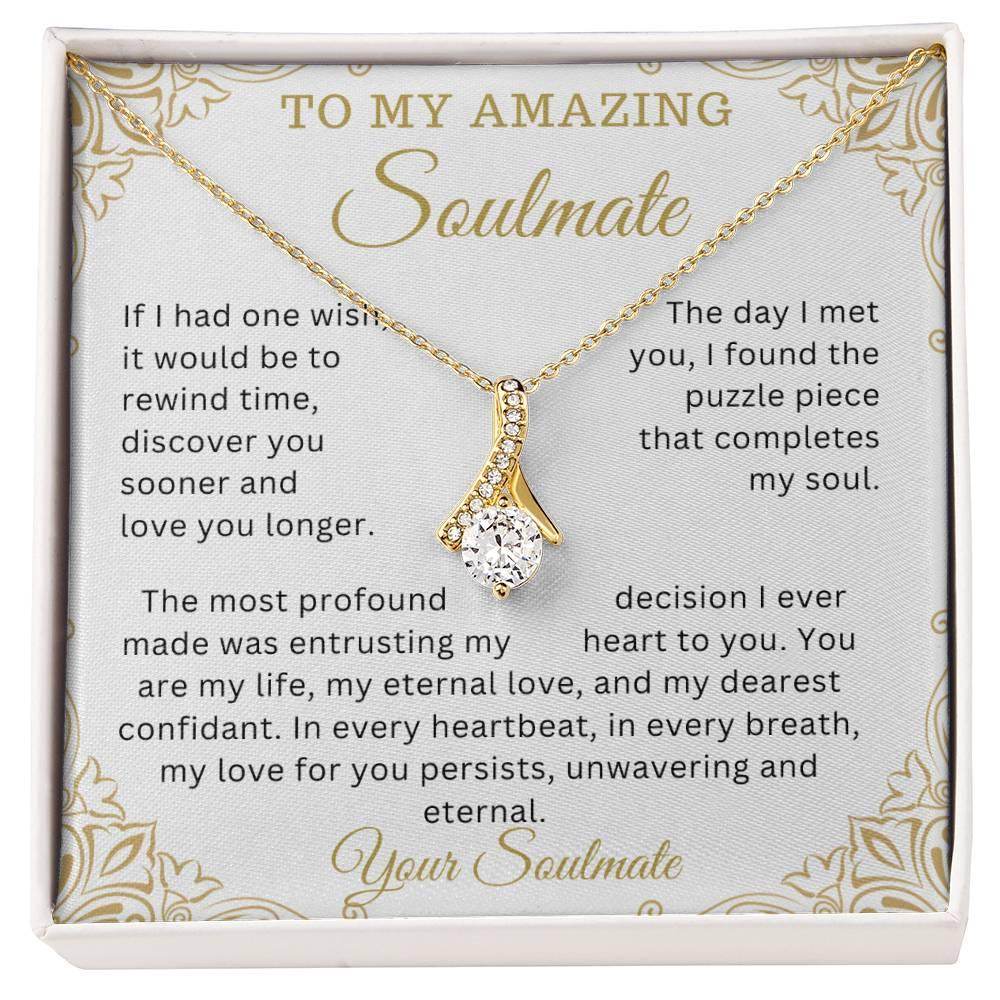 Gift To My Amazing Soulmate Birthday Anniversary Valentine Gift for Her - Giftsmojo