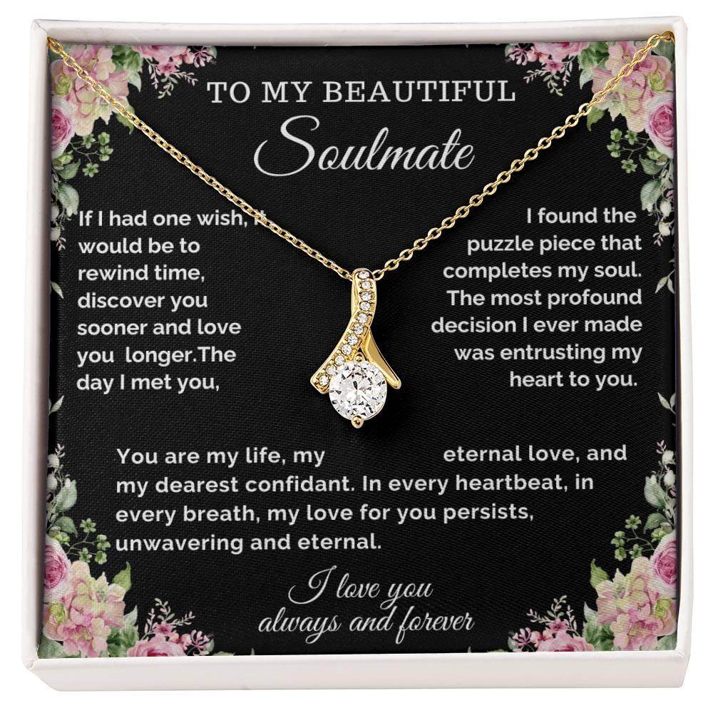 Jewelry Gift TO My Soulmate - Anniversary Birthday Valentine - Giftsmojo