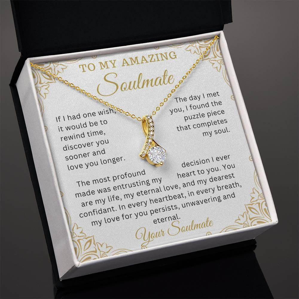 Gift To My Amazing Soulmate Birthday Anniversary Valentine Gift for Her - Giftsmojo