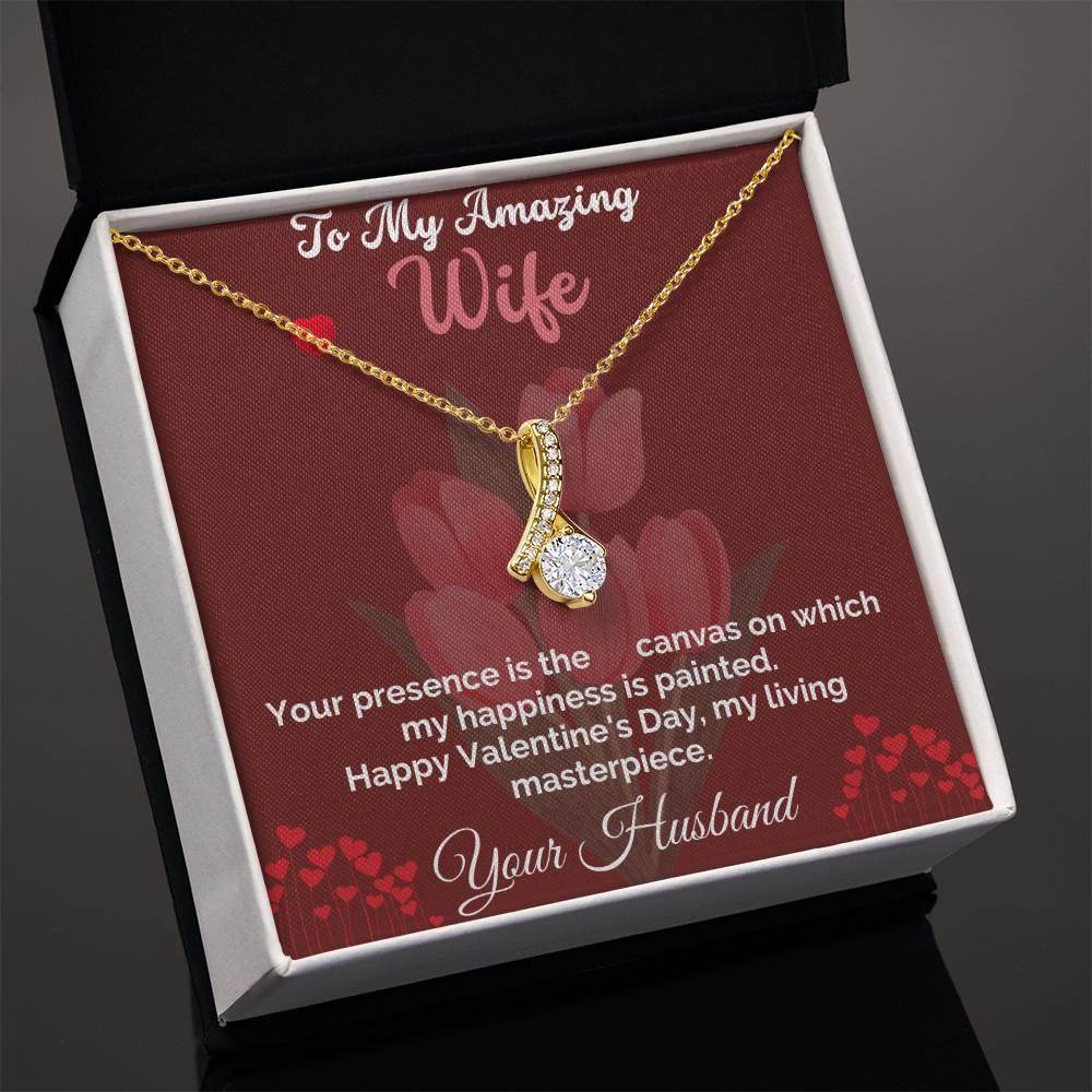 Gift for My Amazing Wife Birthday Anniversary Gift, Valentine Gift - Alluring Beauty - Giftsmojo