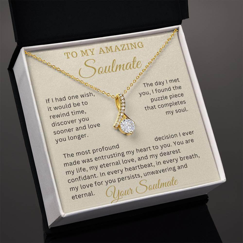 Gift To My Amazing Soulmate - Birthday Anniversary Valentine - Giftsmojo