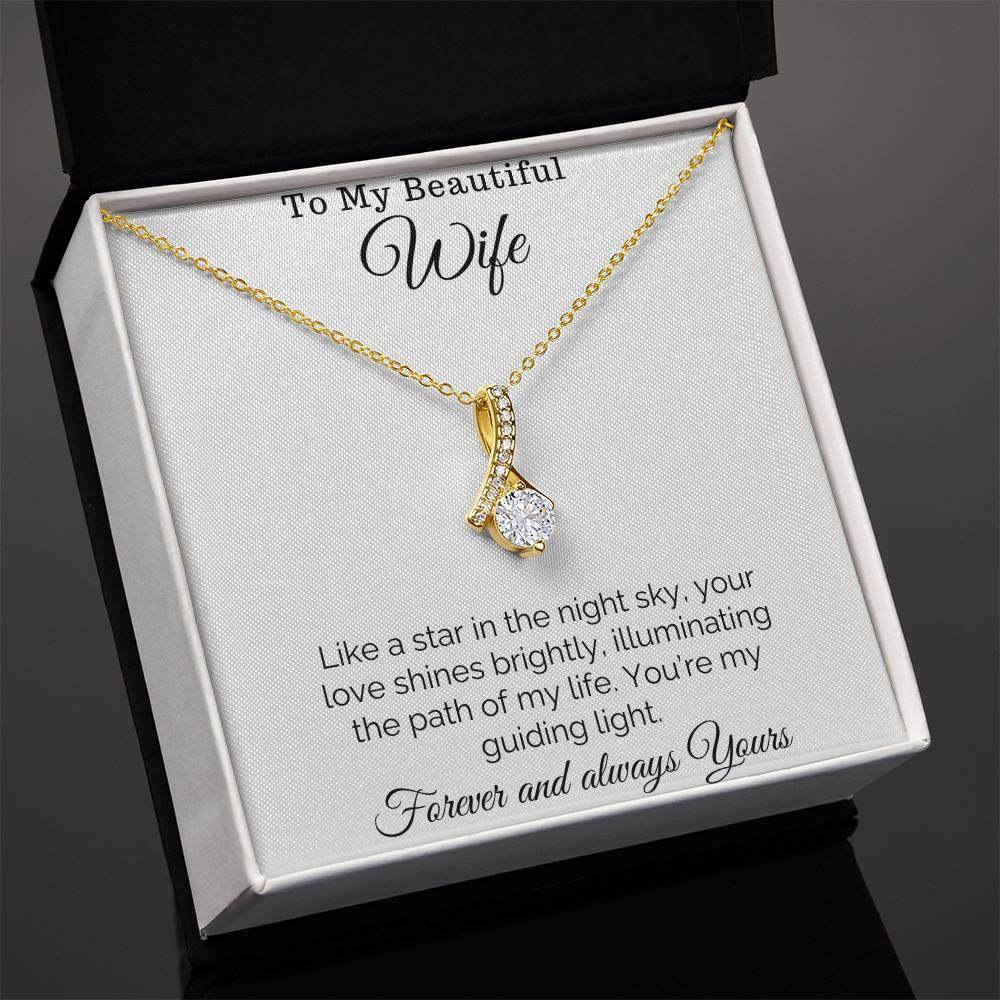 Custom Jewelry Gift Box To my Wife Anniversary Valentine Birthday Gift - Alluring Beauty - Giftsmojo