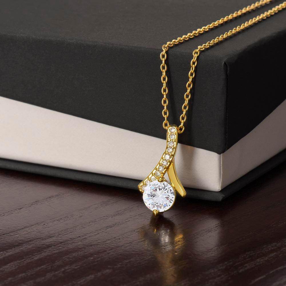 Jewelry Gift To My Amazing Wife - Birthday, Valentine, Anniversary Gift for Her - Alluring Beauty - Giftsmojo