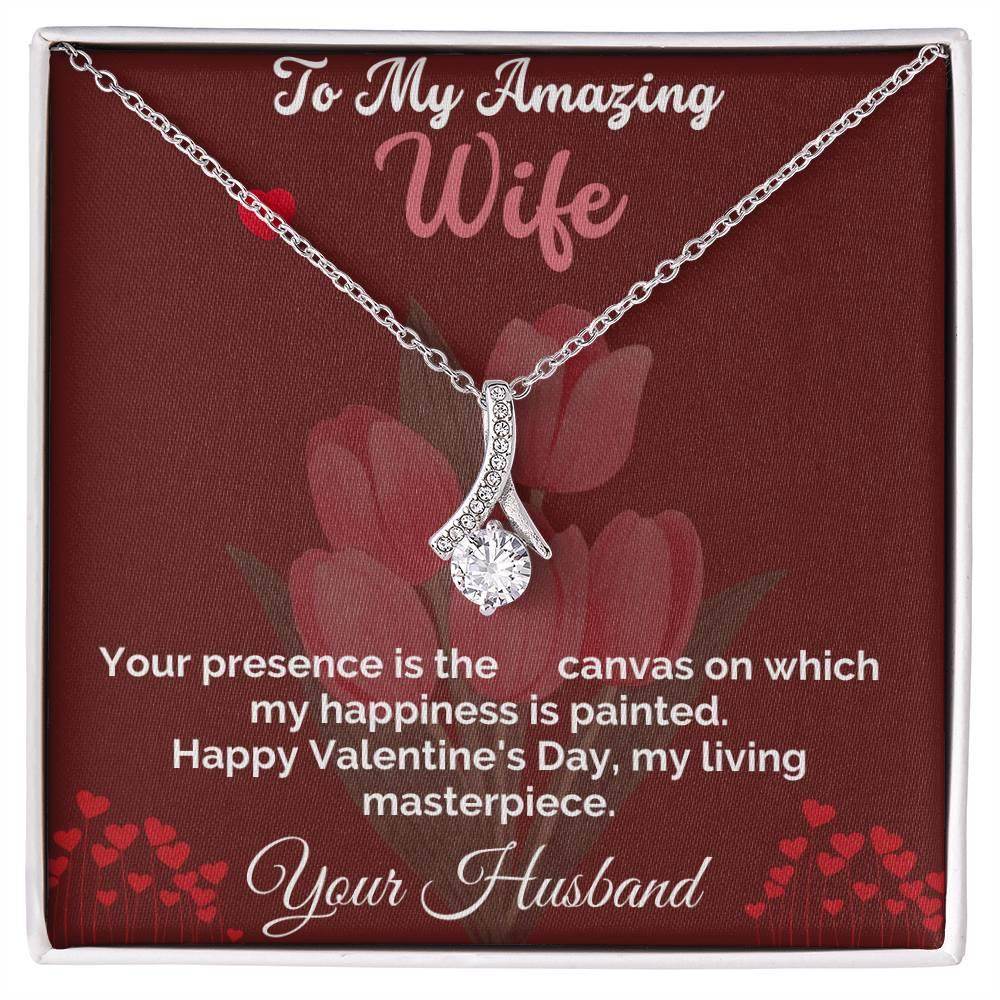 Gift for My Amazing Wife Birthday Anniversary Gift, Valentine Gift - Alluring Beauty - Giftsmojo