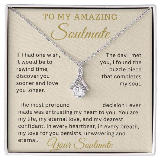 Gift To My Amazing Soulmate - Birthday Anniversary Valentine - Giftsmojo