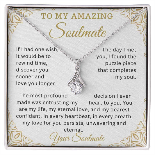 Gift To My Amazing Soulmate Birthday Anniversary Valentine Gift for Her - Giftsmojo