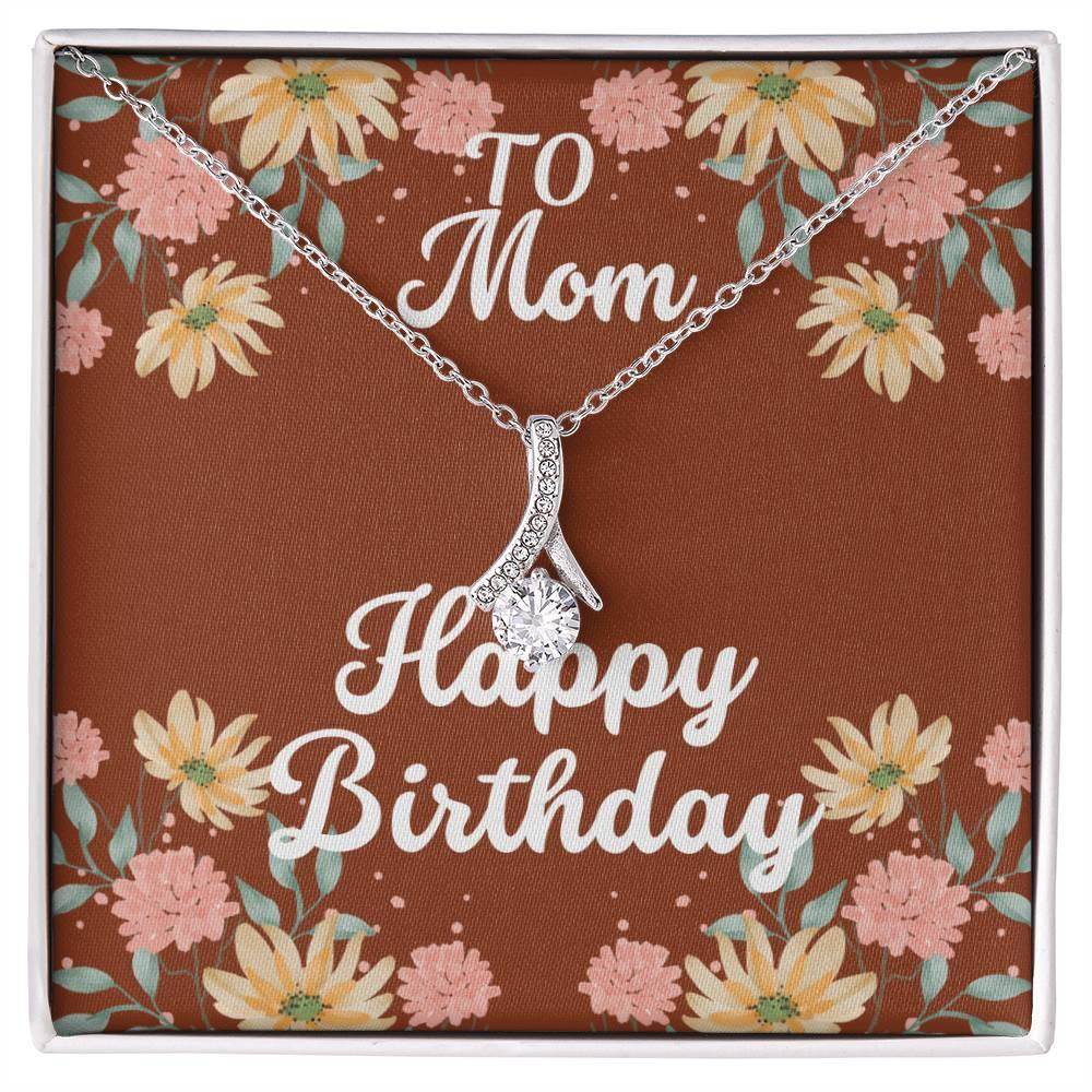 Custom Birthday Gift for Mom - Alluring Beauty Necklace - Giftsmojo