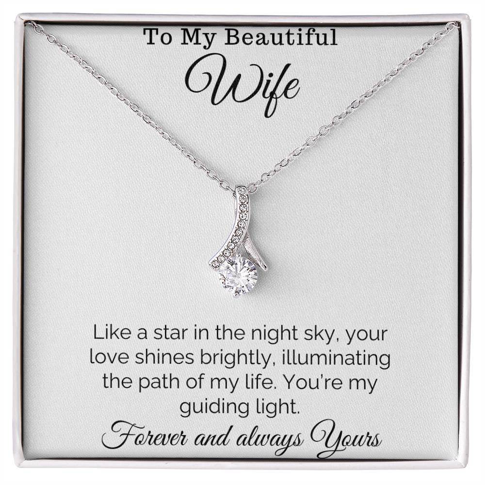 Custom Jewelry Gift Box To my Wife Anniversary Valentine Birthday Gift - Alluring Beauty - Giftsmojo