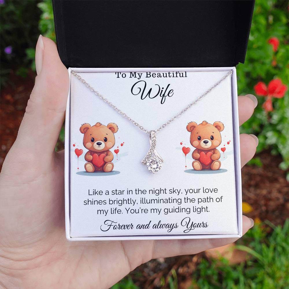 Custom Gift for Wife Birthday Gift for Wife Anniversary Gift for Her, Valentine Gift - Alluring Beauty - Giftsmojo