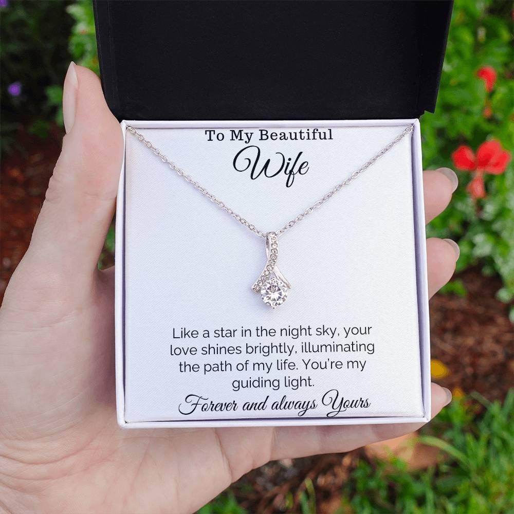 Custom Jewelry Gift Box To my Wife Anniversary Valentine Birthday Gift - Alluring Beauty - Giftsmojo