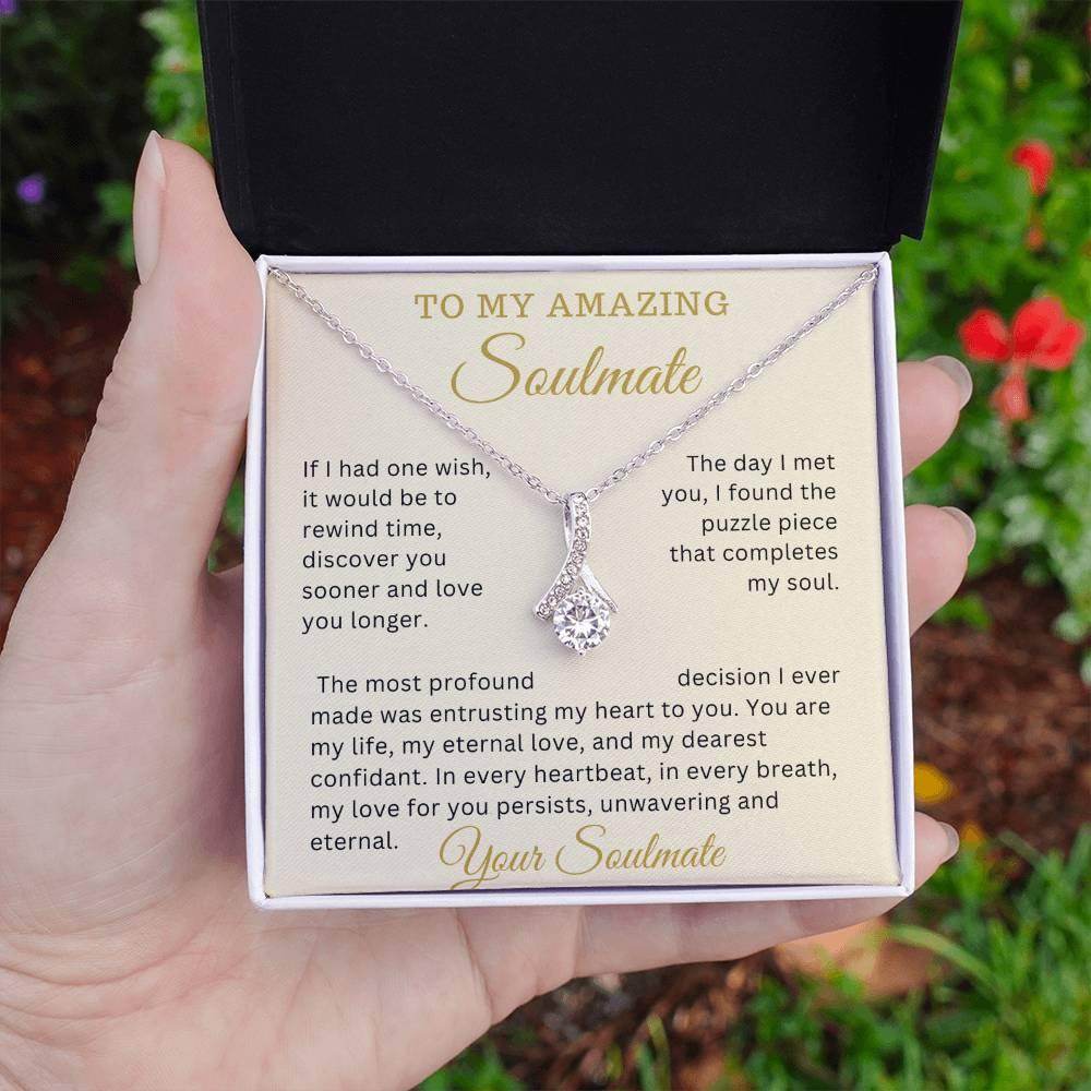 Gift To My Amazing Soulmate - Birthday Anniversary Valentine - Giftsmojo