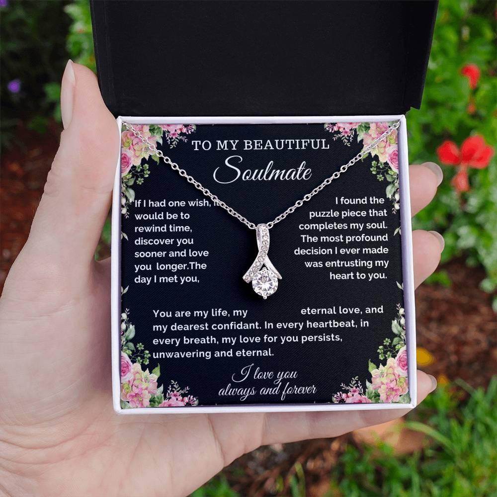 Jewelry Gift TO My Soulmate - Anniversary Birthday Valentine - Giftsmojo
