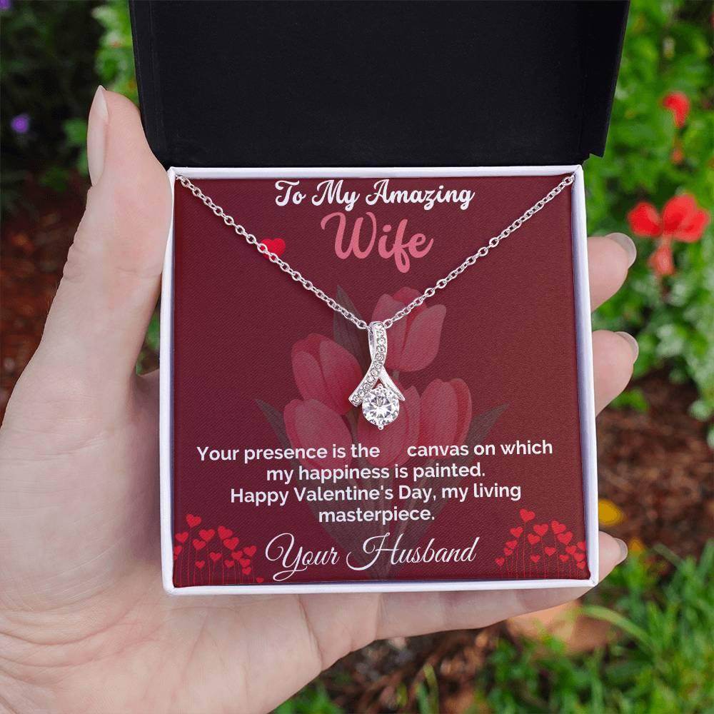 Gift for My Amazing Wife Birthday Anniversary Gift, Valentine Gift - Alluring Beauty - Giftsmojo