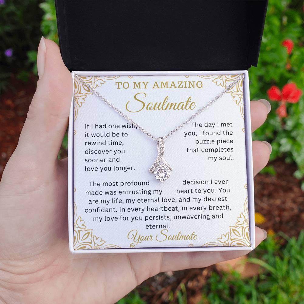 Gift To My Amazing Soulmate Birthday Anniversary Valentine Gift for Her - Giftsmojo