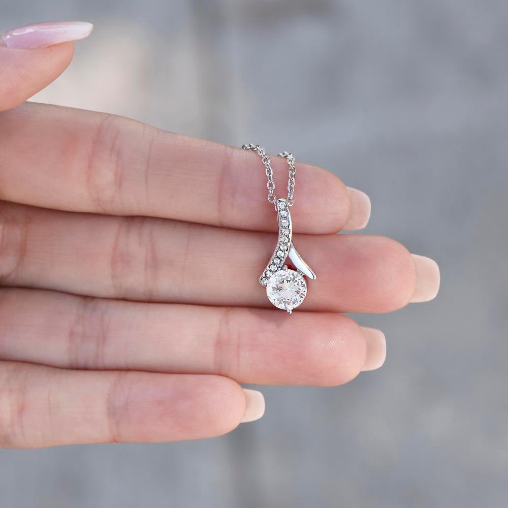 Gift To My Daughter from Mom -Alluring Beauty Necklace - Giftsmojo