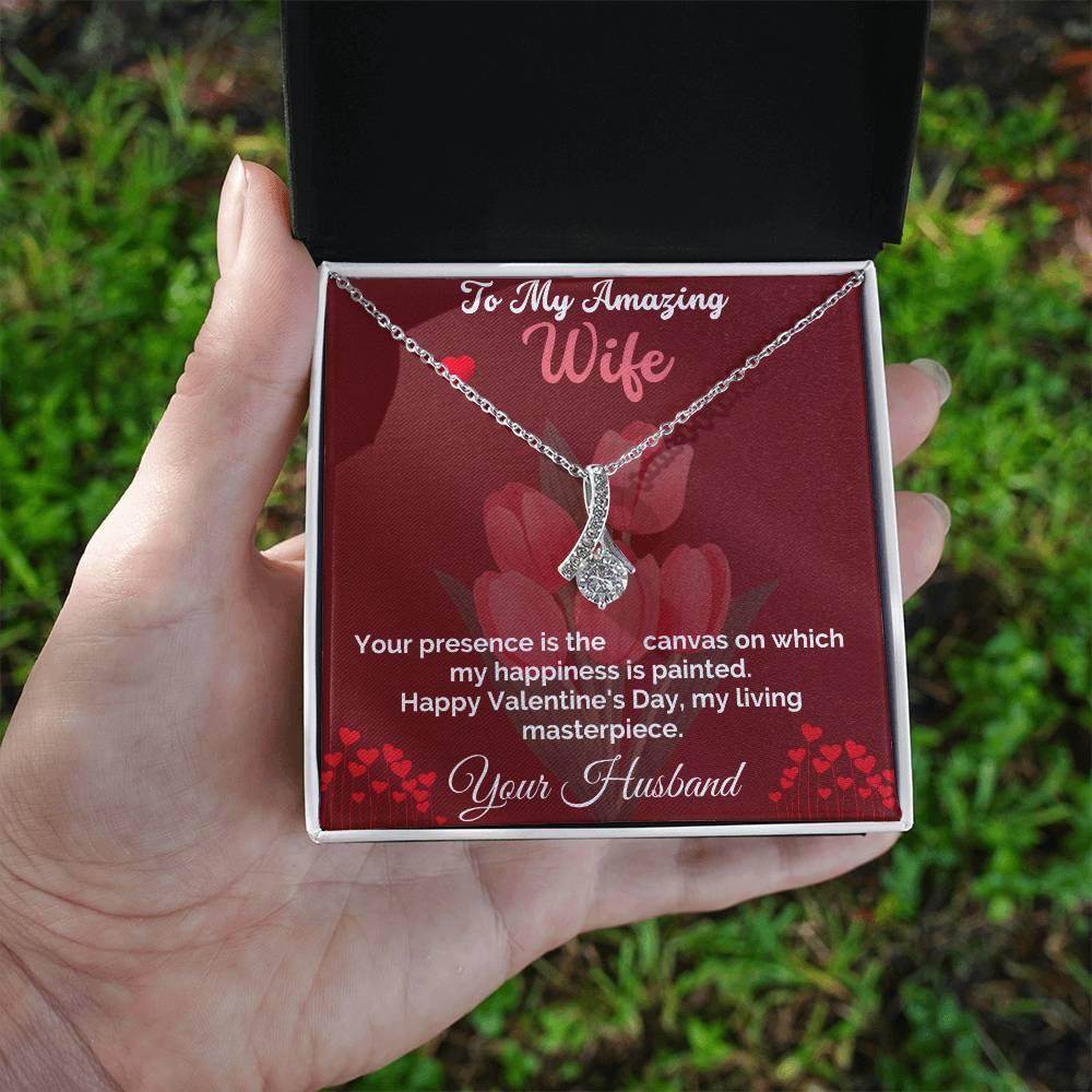 Gift for My Amazing Wife Birthday Anniversary Gift, Valentine Gift - Alluring Beauty - Giftsmojo