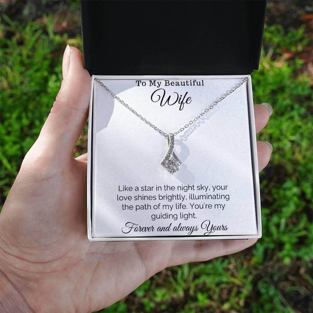 Custom Jewelry Gift Box To my Wife Anniversary Valentine Birthday Gift - Alluring Beauty - Giftsmojo