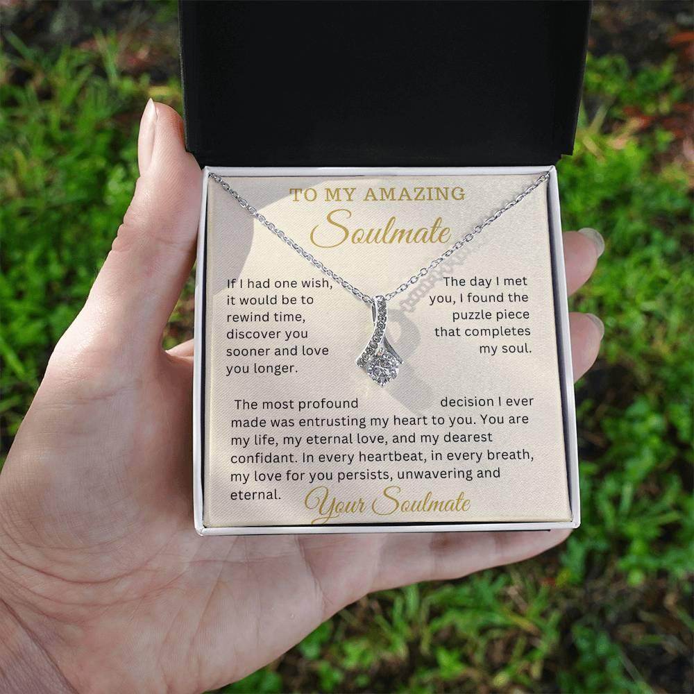 Gift To My Amazing Soulmate - Birthday Anniversary Valentine - Giftsmojo