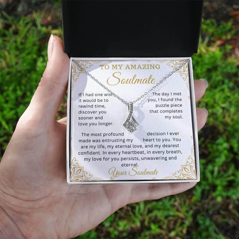 Gift To My Amazing Soulmate Birthday Anniversary Valentine Gift for Her - Giftsmojo