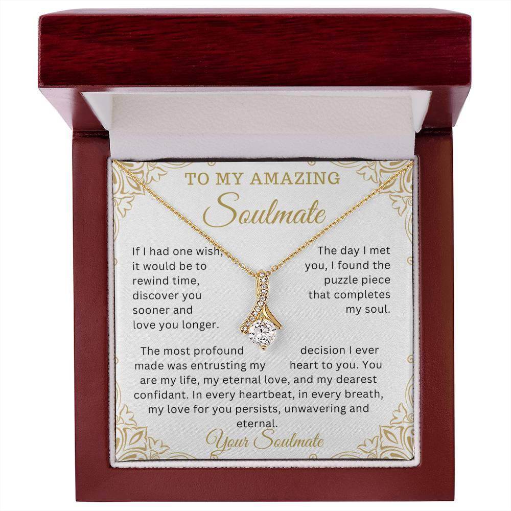 Gift To My Amazing Soulmate Birthday Anniversary Valentine Gift for Her - Giftsmojo