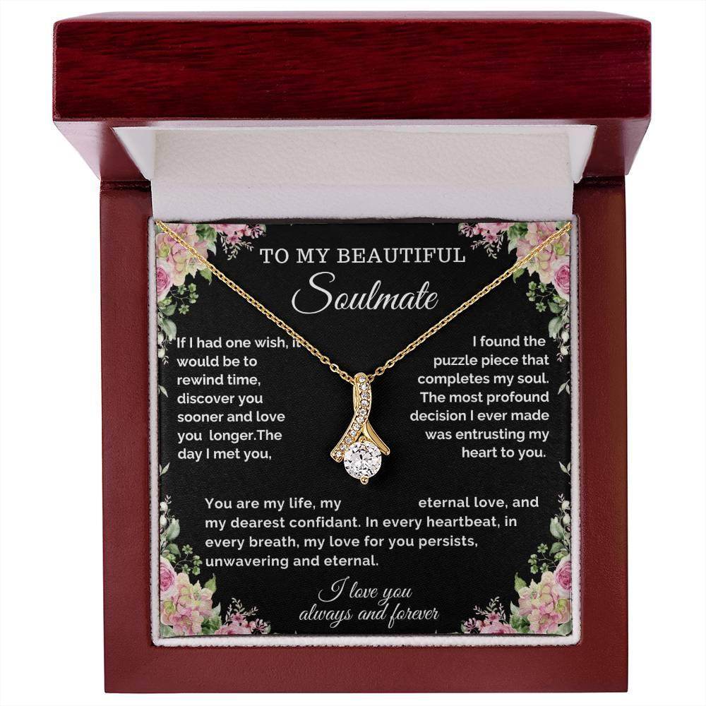 Jewelry Gift TO My Soulmate - Anniversary Birthday Valentine - Giftsmojo