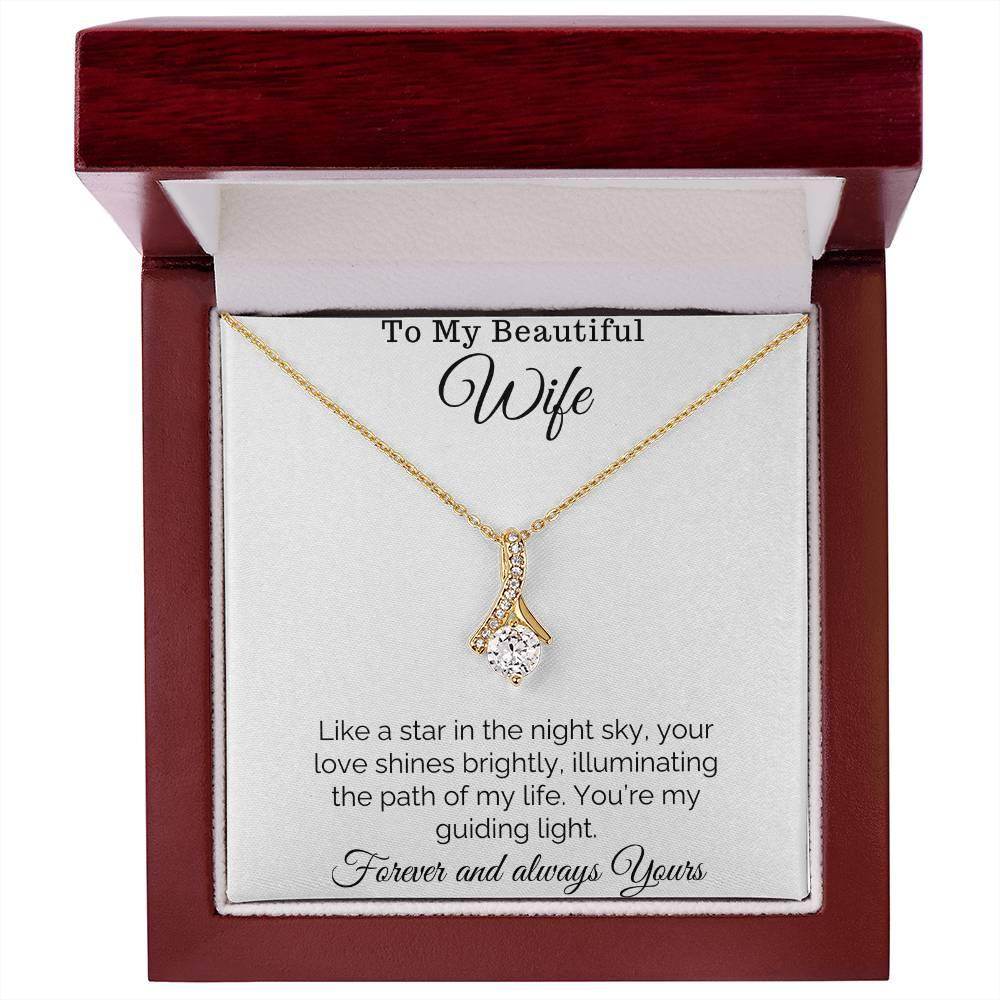 Custom Jewelry Gift Box To my Wife Anniversary Valentine Birthday Gift - Alluring Beauty - Giftsmojo