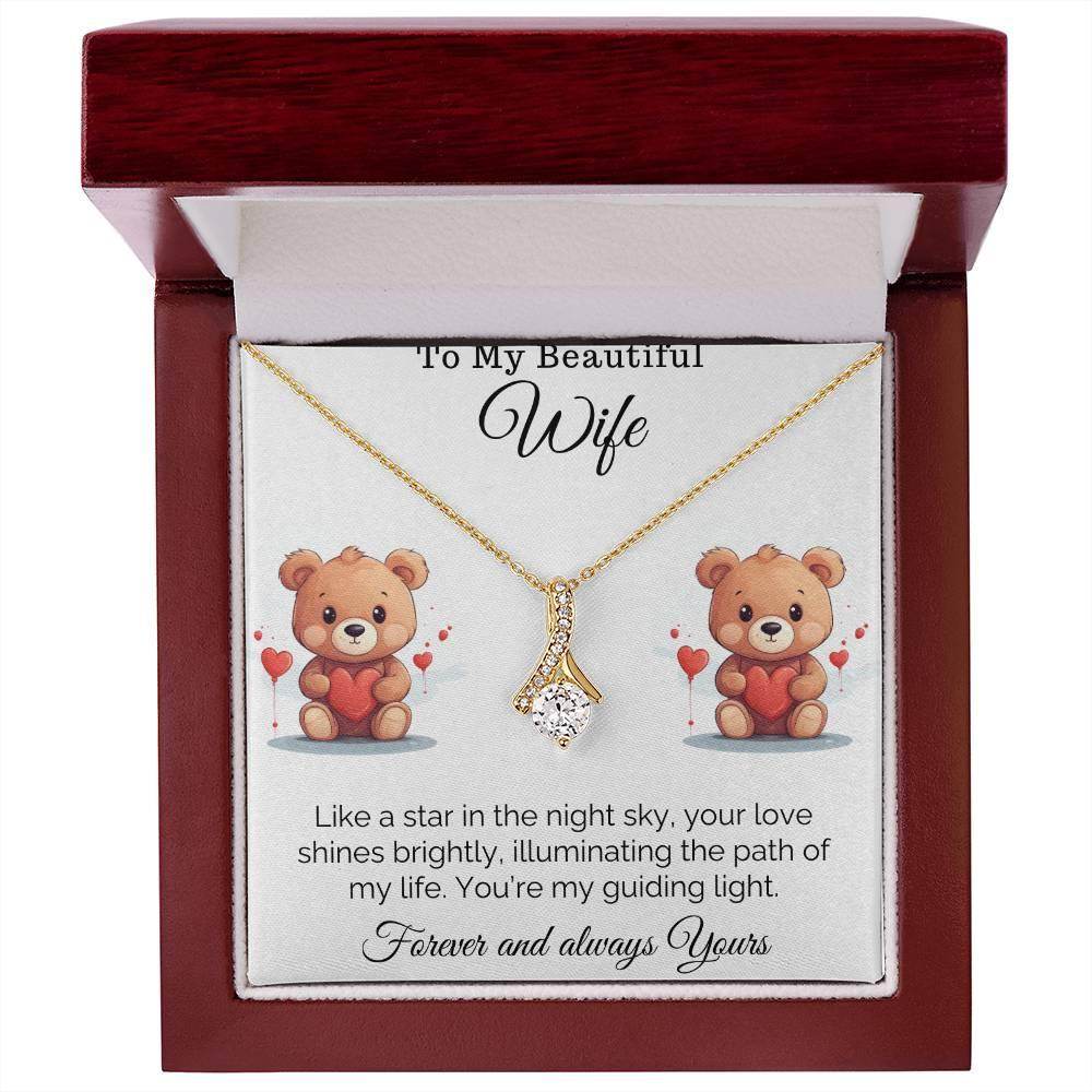 Custom Gift for Wife Birthday Gift for Wife Anniversary Gift for Her, Valentine Gift - Alluring Beauty - Giftsmojo