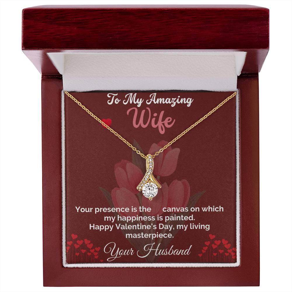 Gift for My Amazing Wife Birthday Anniversary Gift, Valentine Gift - Alluring Beauty - Giftsmojo