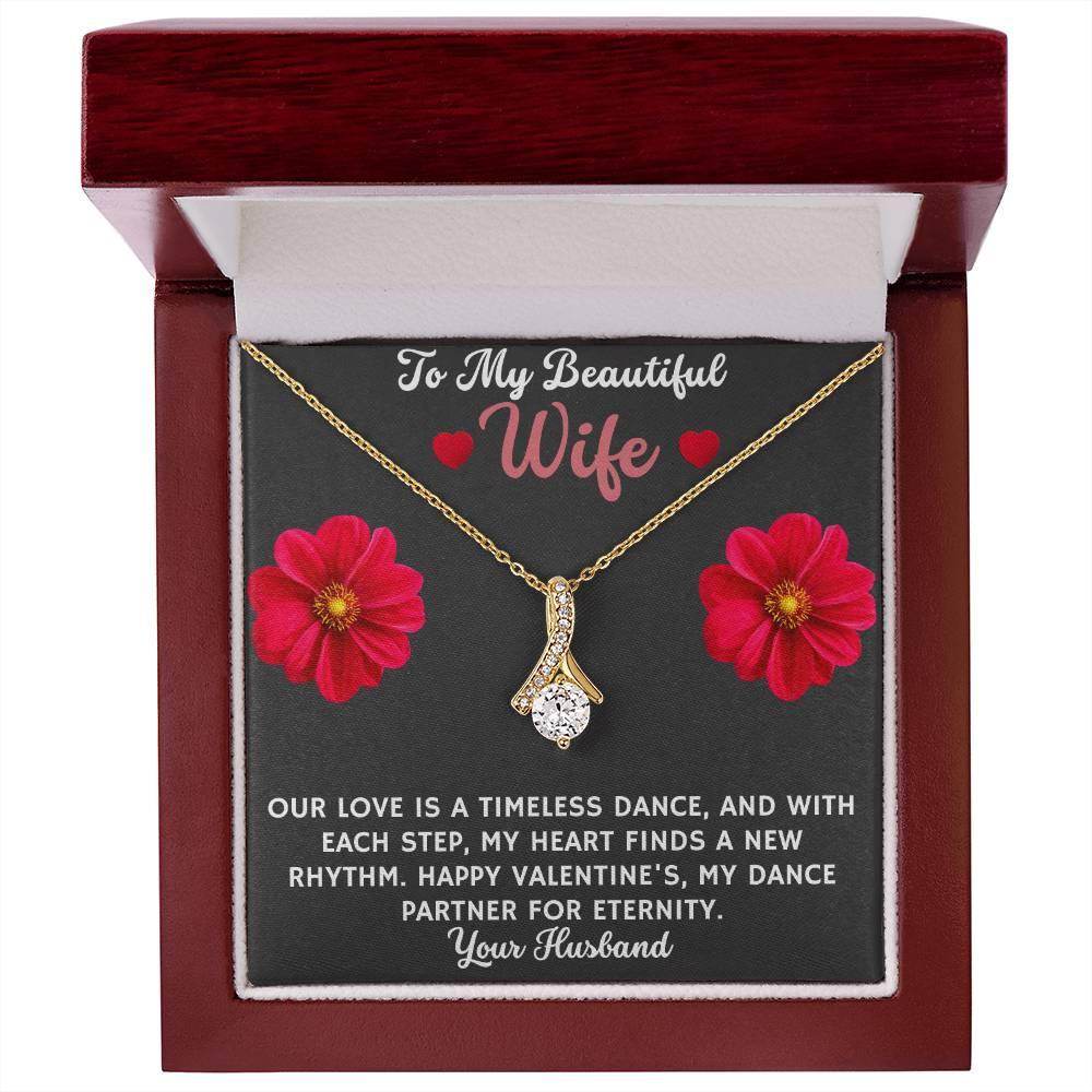 Jewelry Gift To My Beautiful Wife Birthday Anniversary, Valentine Gift - Alluring Beauty - Giftsmojo