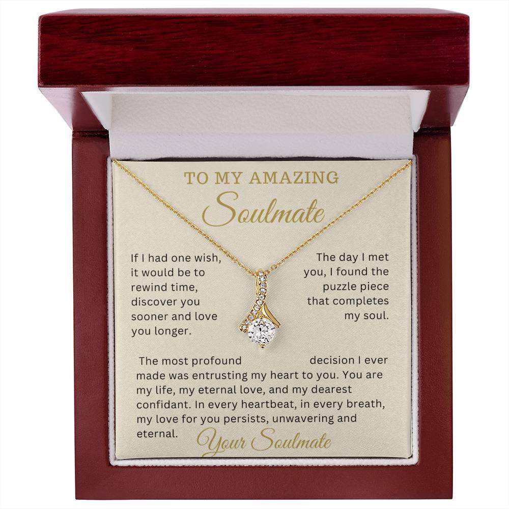 Gift To My Amazing Soulmate - Birthday Anniversary Valentine - Giftsmojo