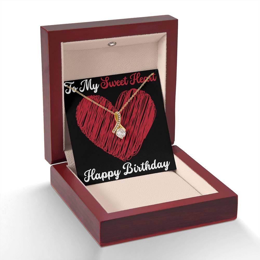 Birthday Gift for My Sweetheart - Alluring Beauty Necklace - Giftsmojo