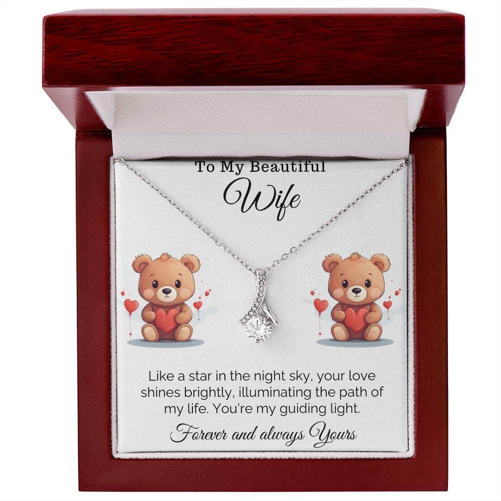 Custom Gift for Wife Birthday Gift for Wife Anniversary Gift for Her, Valentine Gift - Alluring Beauty - Giftsmojo