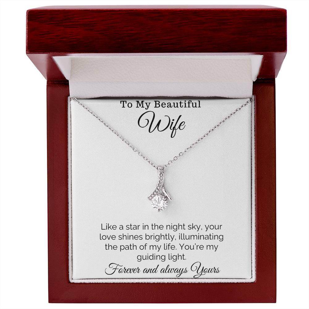 Custom Jewelry Gift Box To my Wife Anniversary Valentine Birthday Gift - Alluring Beauty - Giftsmojo