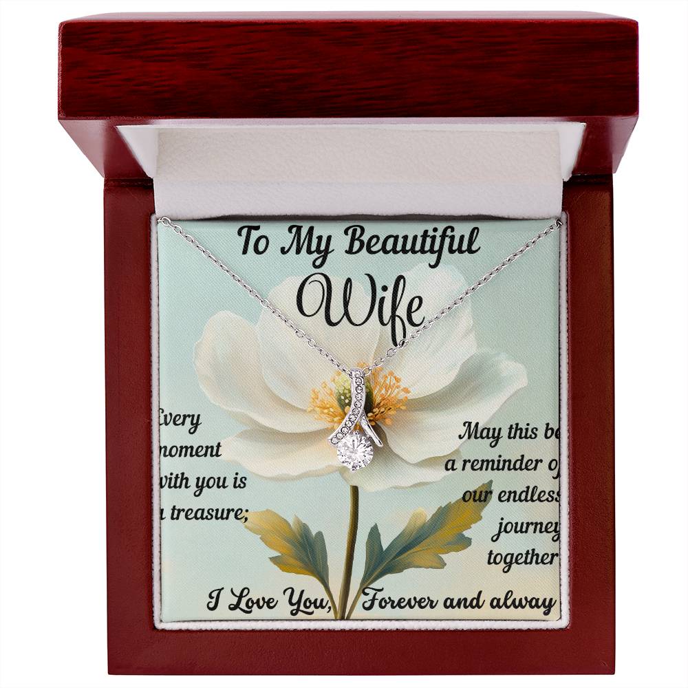 Romantic gift wife, soulmate gift, Valentine’s day gift, necklace gift, wife pendent gift,