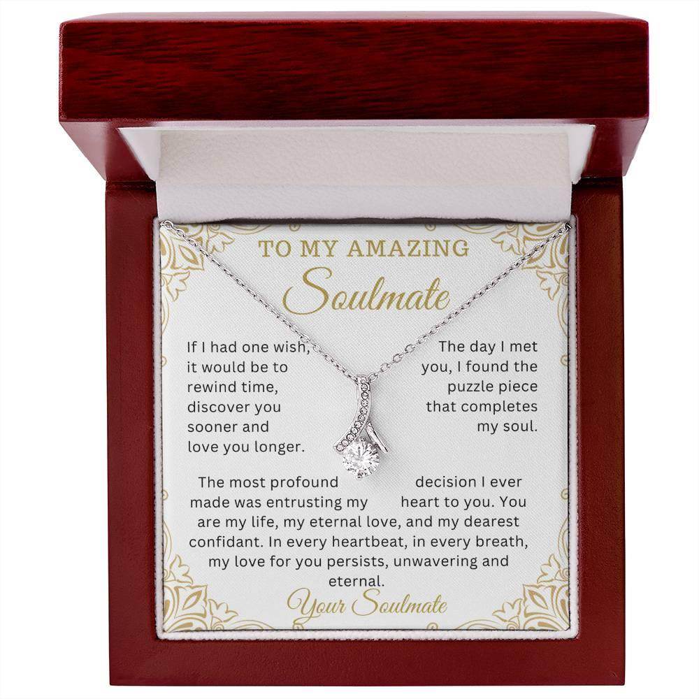 Gift To My Amazing Soulmate Birthday Anniversary Valentine Gift for Her - Giftsmojo