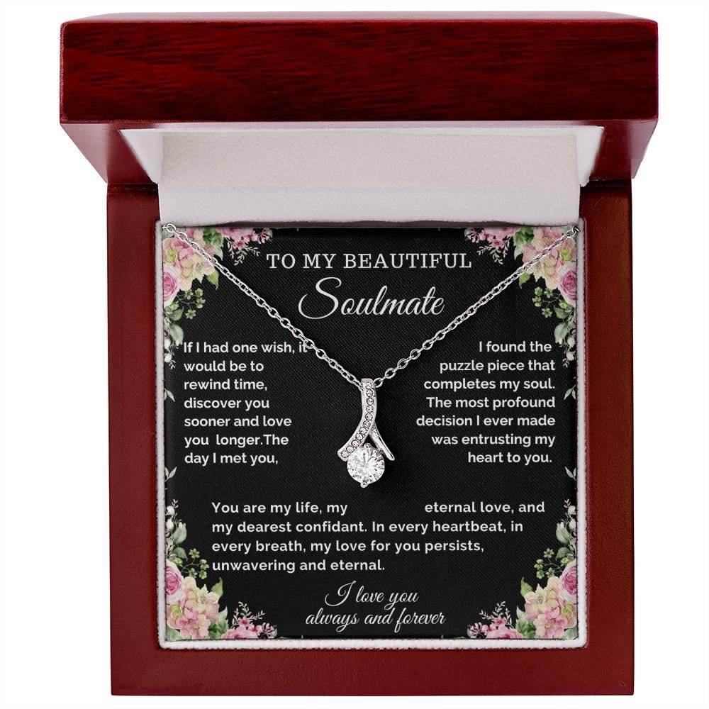Jewelry Gift TO My Soulmate - Anniversary Birthday Valentine - Giftsmojo
