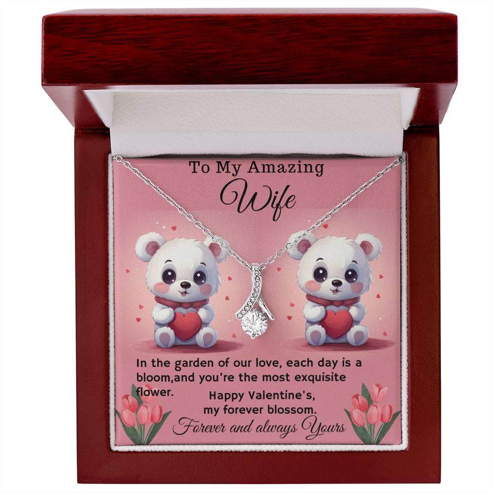 Gift for Amazing Wife - Birthday Gift for Wife from Husband, Soulmate Gift Anniversary Gift for Her, Valentine Gift - Alluring Beauty - Giftsmojo