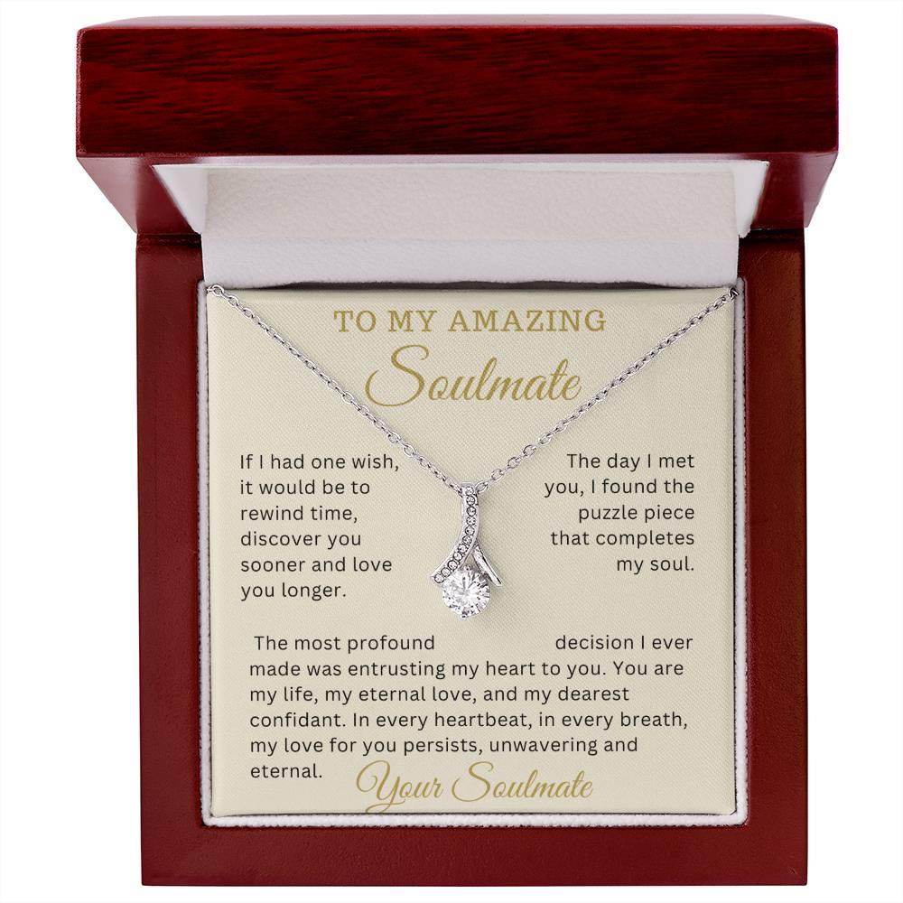 Gift To My Amazing Soulmate - Birthday Anniversary Valentine - Giftsmojo