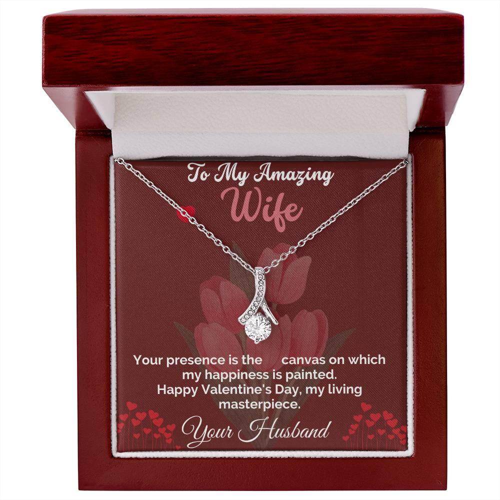 Gift for My Amazing Wife Birthday Anniversary Gift, Valentine Gift - Alluring Beauty - Giftsmojo